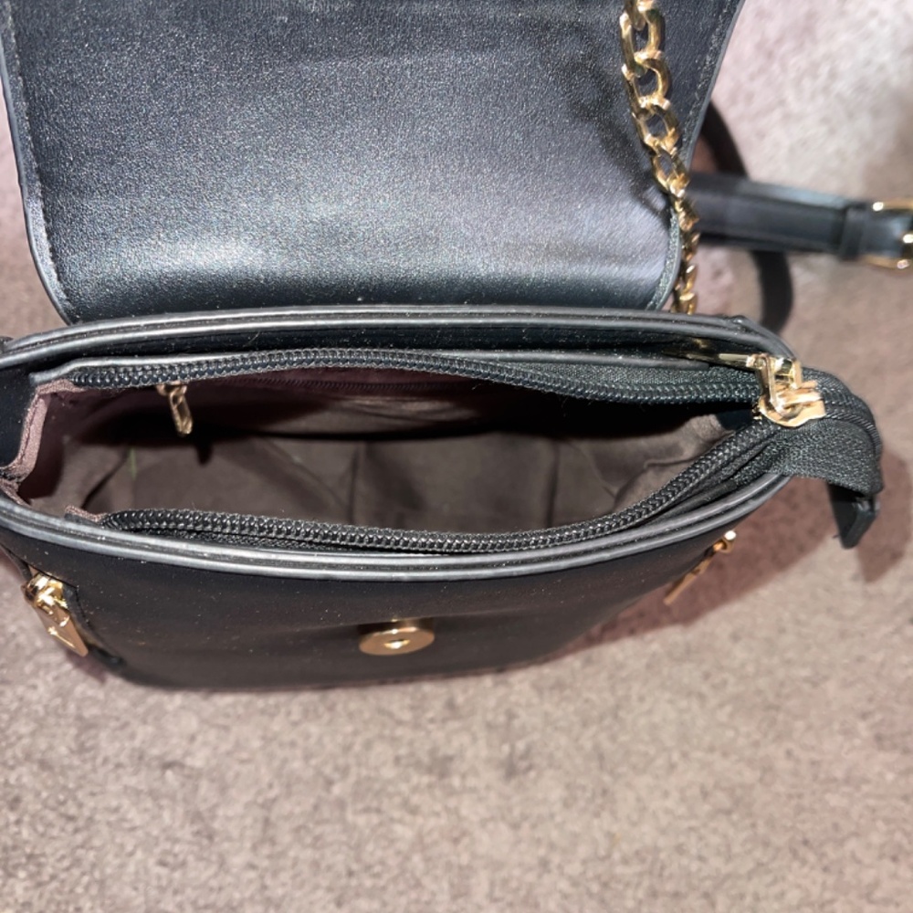 Small Black Stylish Backpack - image 5